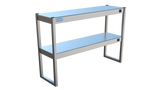 Nordstar Heated Gantry Double Tier Chefs Rack Overshelf 1200mm 6 Quartz Lamp | DTG1200 Heated Gantry Chef's Rack Nordstar