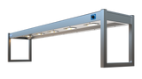 Nordstar Heated Gantry Single Tier Chefs Rack Overshelf 1800mm 5 Quartz Lamp | STG1800 Heated Gantry Chef's Rack Nordstar