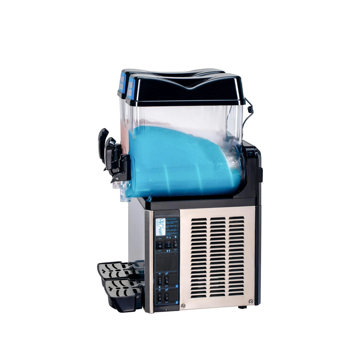 Hamoki Commercial Slush Machine – 2 x 12 Litre Twin Tank Frozen Ice Drink Maker | Fast Cooling & Easy Clean - 331003 Slush Machines Hamoki
