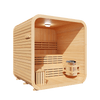 Kove 3-4 Person Spruce Cube Sauna with Front Porch & 6kW Electric Heater | KOVE-CUBE4 Outdoor Cube Saunas Kove Designs