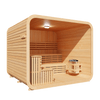 Kove 5-6 Person Spruce Cube Sauna with Front Porch & 8kW Electric Heater | KOVE-CUBE6 Outdoor Cube Saunas Kove Designs