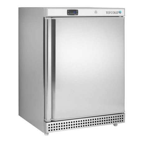 Tefcold Undercounter Refrigerator Stainless Steel Fridge | UR200X1 Refrigeration - Undercounter Tefcold