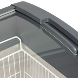 Elcold Sliding Curved Glass Lid Chest Freezer - FOCUS 151 (ECO DESIGN) Display Chest Freezers Elcold
