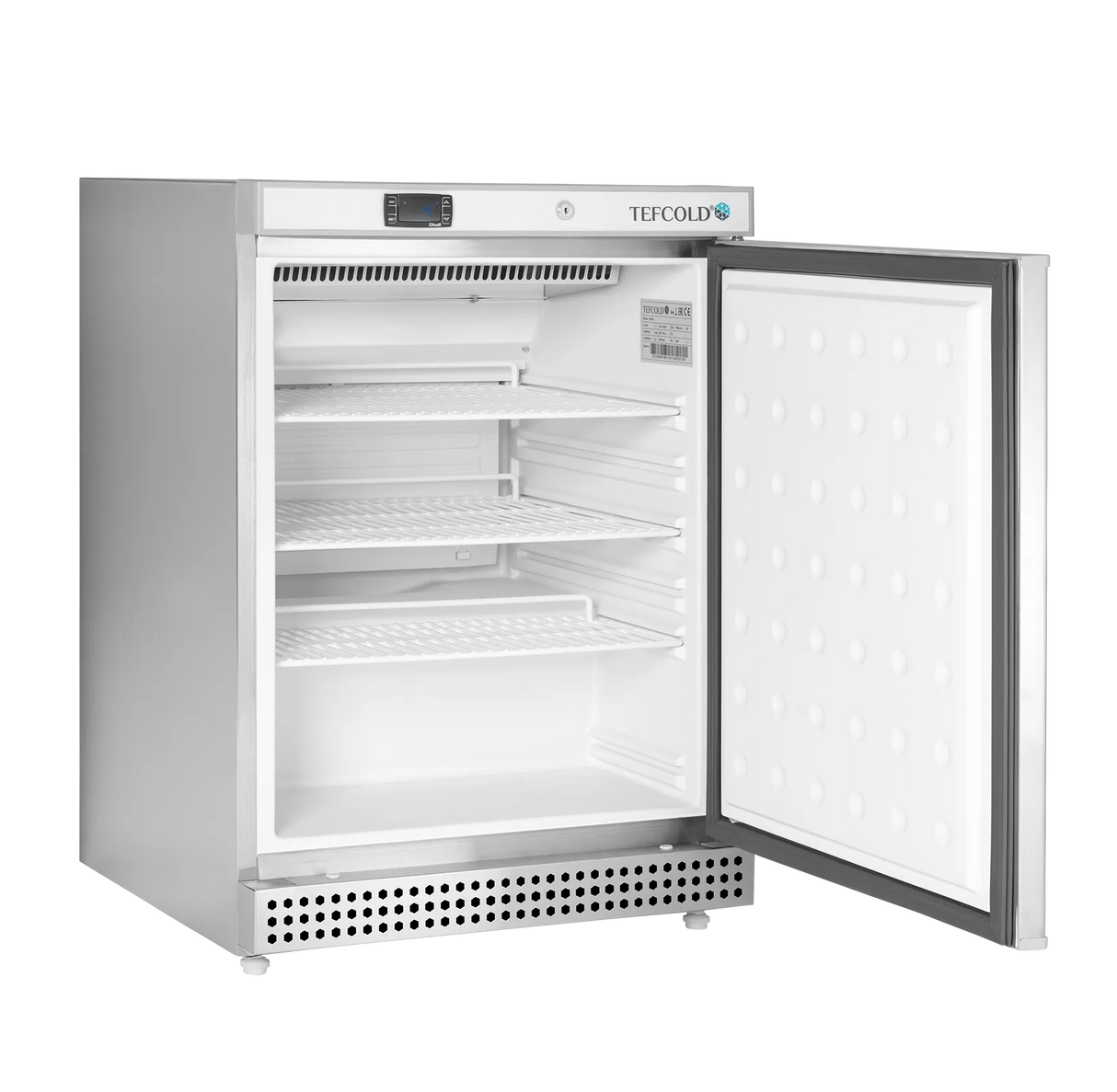 Tefcold Undercounter Refrigerator Stainless Steel Fridge | UR200X1 Refrigeration - Undercounter Tefcold
