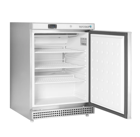 Tefcold Undercounter Refrigerator Stainless Steel Fridge | UR200X1 Refrigeration - Undercounter Tefcold