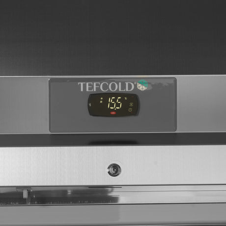 Tefcold Gastronorm Stainless Steel Solid Double Door Upright Fridge 1300L | RK1420X1 Refrigeration Uprights - Double Door Tefcold