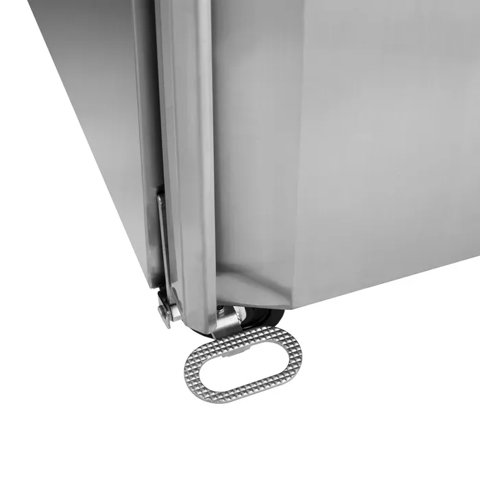 Tefcold Gastronorm Stainless Steel Solid Single Door Upright Fridge 559L Reversible | RK710X1 Refrigeration Uprights - Single Door Tefcold