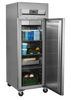 Tefcold Gastronorm Stainless Steel Solid Single Door Upright Fridge 559L Reversible | RK710X1 Refrigeration Uprights - Single Door Tefcold