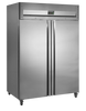 Tefcold Gastronorm Stainless Steel Solid Double Door Upright Fridge 1300L | RK1420X1 Refrigeration Uprights - Double Door Tefcold