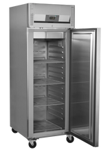 Tefcold Gastronorm Stainless Steel Solid Single Door Upright Fridge 559L Reversible | RK710X1 Refrigeration Uprights - Single Door Tefcold