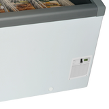 Elcold Sliding Curved Glass Lid Chest Freezer - FOCUS 151 (ECO DESIGN) Display Chest Freezers Elcold