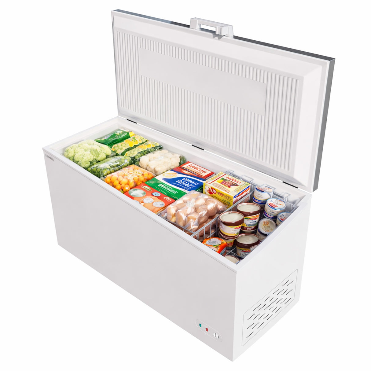 Empire Stainless Steel Lid Commercial Chest Freezer 460 Litre - EMP-CF550-WT Chest Freezers Empire