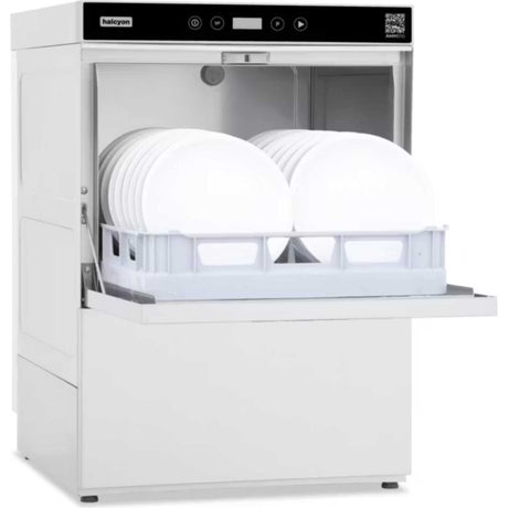 Maidaid 16 Place Settings Glass DIshwasher White | AMH510 Dishwashers Maidaid Halcyon