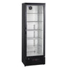 Prodis Low Energy Single Door Black Finish Upright Bottle Cooler | NT10-LE Upright Single Door Bottle Coolers Prodis