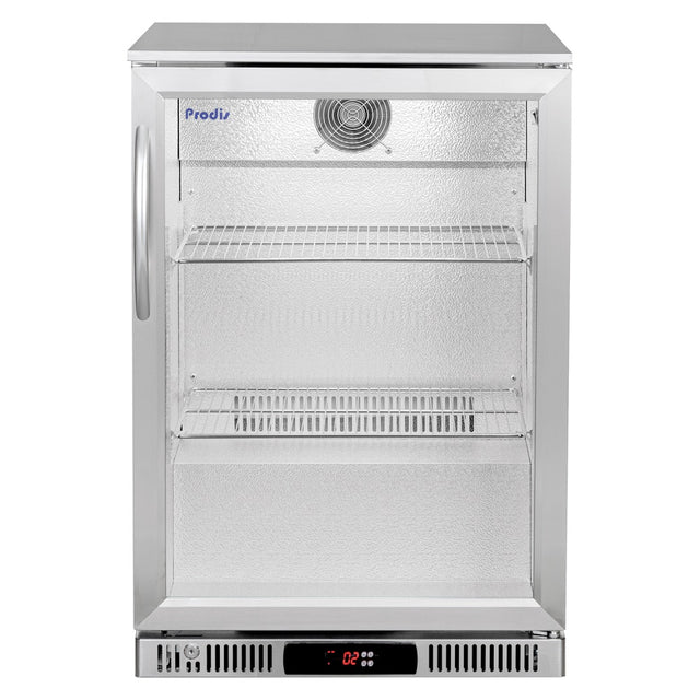 Prodis Stainless Steel Single Door Bottle Cooler | NT1ST-LE Single Door Bottle Coolers Prodis