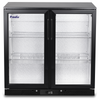 Prodis Double Door 220L Bottle Cooler – Hinged Commercial Undercounter Back Bar Fridge | NT2BH-LE Double Door Bottle Coolers Prodis