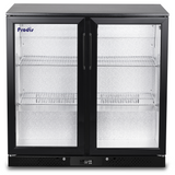 Prodis Low Energy Low Profile Double Hinged Door Bottle Cooler | NT2BHLO-LE Double Door Bottle Coolers Prodis
