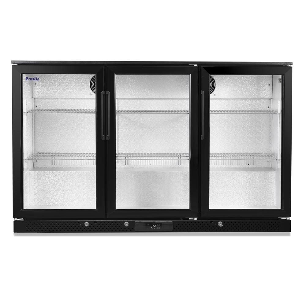 Prodis Low Energy Triple Hinged Door Bottle Cooler | NT3BH-LE Triple Door Bottle Coolers Prodis