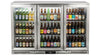 Prodis Triple Door Bottle Cooler Stainless Steel Back Bar Fridge | NT3ST-LE Triple Door Bottle Coolers Prodis