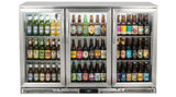 Prodis Triple Door Bottle Cooler Stainless Steel Back Bar Fridge | NT3ST-LE Triple Door Bottle Coolers Prodis