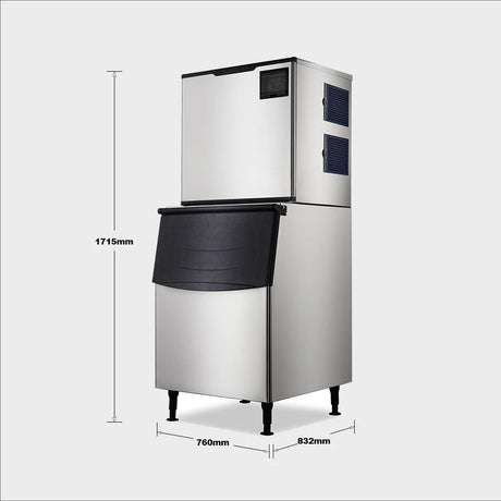 Hamoki Commercial Ice Maker Machine 455kg Output / 170kg Storage - 281011 Ice Machines Hamoki   
