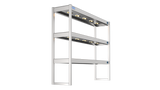 Nordstar Heated Gantry Triple Tier Chefs Rack Overshelf 1500mm 9 Quartz Lamp | TTG1500 Heated Gantry Chef's Rack Nordstar