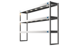 Nordstar Heated Gantry Triple Tier Chefs Rack Overshelf 1800mm 9 Quartz Lamp | TTG1800 Heated Gantry Chef's Rack Nordstar