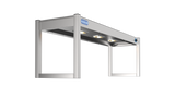 Nordstar Heated Gantry Single Tier Chefs Rack Overshelf 1200mm 3 Quartz Lamp | STG1200 Heated Gantry Chef's Rack Nordstar