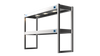Nordstar Heated Gantry Double Tier Chefs Rack Overshelf 1200mm 6 Quartz Lamp | DTG1200 Heated Gantry Chef's Rack Nordstar
