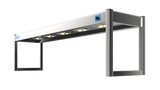 Nordstar Heated Gantry Single Tier Chefs Rack Overshelf 1500mm 3 Quartz Lamp | STG1500 Heated Gantry Chef's Rack Nordstar