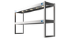 Nordstar Heated Gantry Double Tier Chefs Rack Overshelf 1500mm 6 Quartz Lamp | DTG1500 Heated Gantry Chef's Rack Nordstar