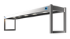 Nordstar Heated Gantry Single Tier Chefs Rack Overshelf 1800mm 5 Quartz Lamp | STG1800 Heated Gantry Chef's Rack Nordstar
