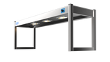 Nordstar Heated Gantry Single Tier Chefs Rack Overshelf 1200mm 3 Quartz Lamp | STG1200 Heated Gantry Chef's Rack Nordstar