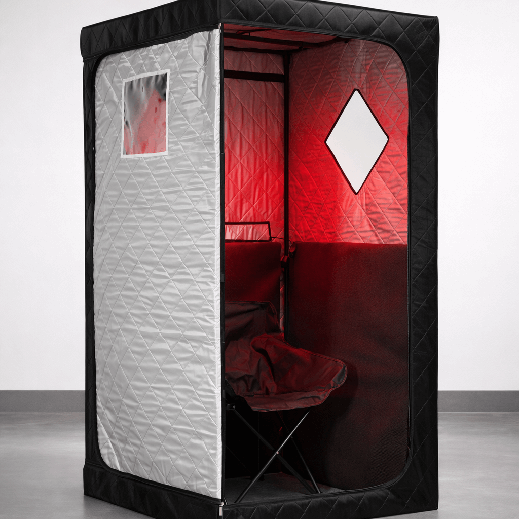 Kove 1 Person Infrared Sauna Tent – Portable Sauna | KOVE-INFT Indoor Infrared Saunas Kove Designs