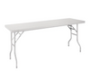 Vogue Stainless Steel Folding Work Table 1830x760x780mm - DR195 Vogue