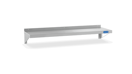Nordstar Stainless Steel Wall Shelf 1000mm Wide | NSWS1000 Stainless Steel Wall Shelves Nordstar
