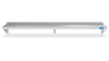 Nordstar Stainless Steel Wall Shelf 1200mm Wide | NSWS1200 Stainless Steel Wall Shelves Nordstar