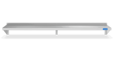 Nordstar Stainless Steel Wall Shelf 1500mm Wide | NSWS1500 Stainless Steel Wall Shelves Nordstar