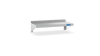 Nordstar Stainless Steel Wall Shelf 600mm Wide | NSWS600 Stainless Steel Wall Shelves Nordstar