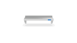 Nordstar Stainless Steel Wall Shelf 600mm Wide | NSWS600 Stainless Steel Wall Shelves Nordstar