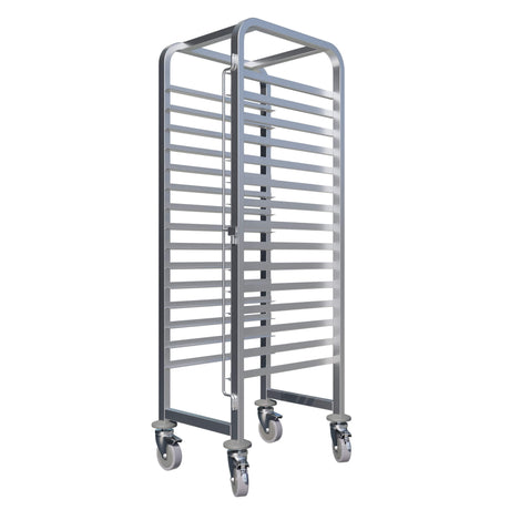 Empire Stainless Steel GN 1/1 Racking Trolley 15 Tier - GNT-15T GN & Racking Trolleys Empire   