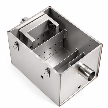 Stainless Steel Grease Trap – 16 Litre Commercial Grease Separator & Interceptor | 16KGB-SS Grease Traps / Interceptors - Stainless Steel Empire