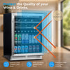 Subcold Integra60 Integrated 2 in 1 Drinks & Wine Cooler Drinks Display Fridge