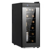 Barcool Vino12 LED Slim Wine Cooler Countertop Drinks Display Fridge 12 Bottle Capacity