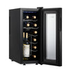 Barcool Vino12 LED Slim Wine Cooler Countertop Drinks Display Fridge 12 Bottle Capacity