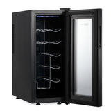 Barcool Vino12 LED Slim Wine Cooler Countertop Drinks Display Fridge 12 Bottle Capacity