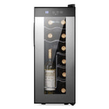 Barcool Vino12 LED Slim Wine Cooler Countertop Drinks Display Fridge 12 Bottle Capacity