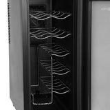 Barcool Vino12 LED Slim Wine Cooler Countertop Drinks Display Fridge 12 Bottle Capacity
