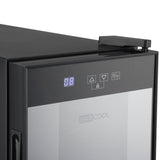 Barcool Vino12 LED Slim Wine Cooler Countertop Drinks Display Fridge 12 Bottle Capacity