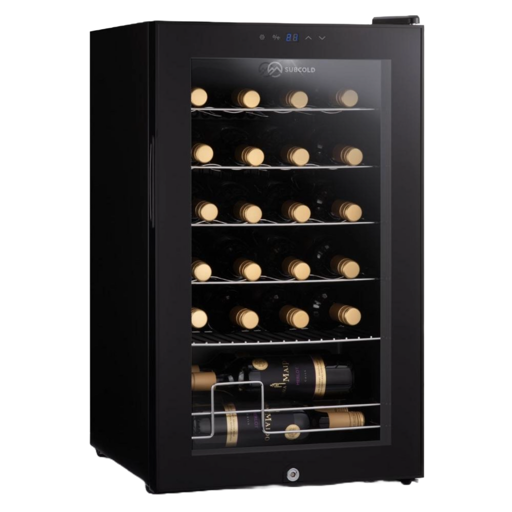 Subcold Viva24 LED Wine Cooler Drinks Display Fridge 24 Bottle Capacity
